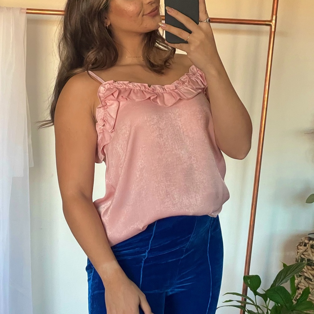 Pink Shimmer Cami